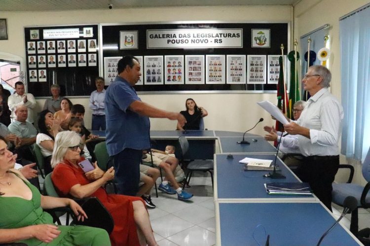 LEGISLATURA 2025/2028: Vereadores eleitos são empossados. Vereadora Neiva Maria Zanatta Bianchini é eleita para presidir biênio 2025/2026