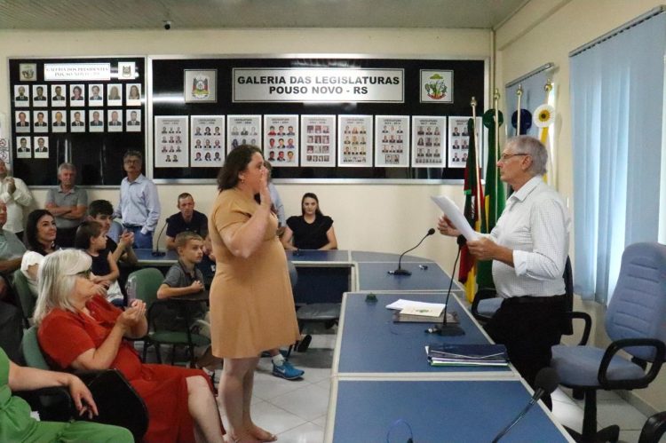 LEGISLATURA 2025/2028: Vereadores eleitos são empossados. Vereadora Neiva Maria Zanatta Bianchini é eleita para presidir biênio 2025/2026